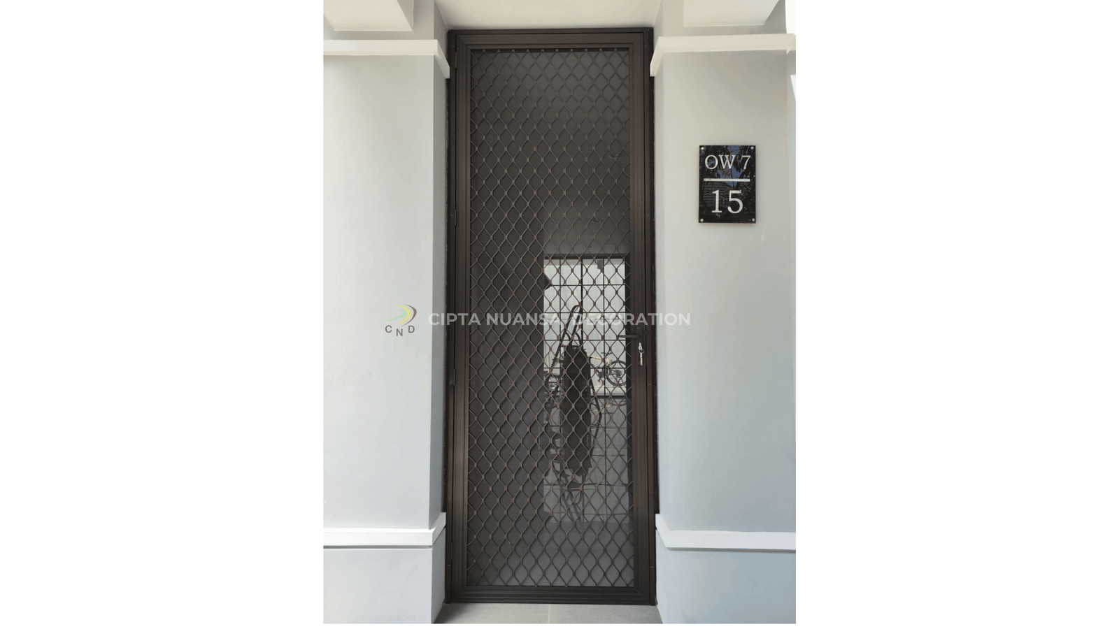 Pemasangan Pintu Kasa Nyamuk Expanda Aluminium