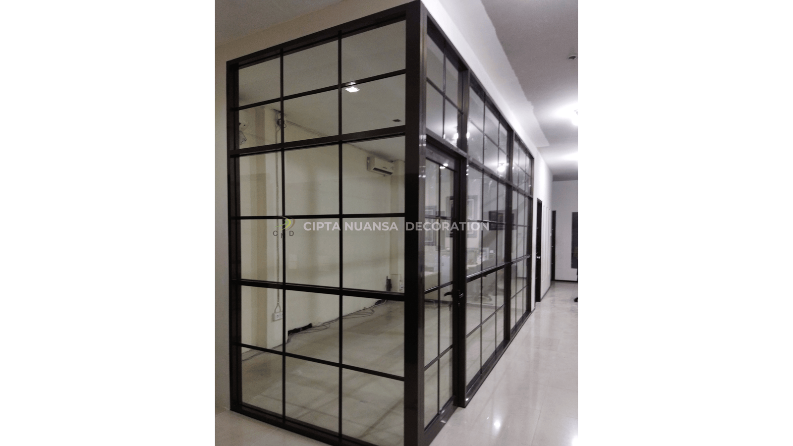 Pemasangan Partisi Kantor Aluminium
