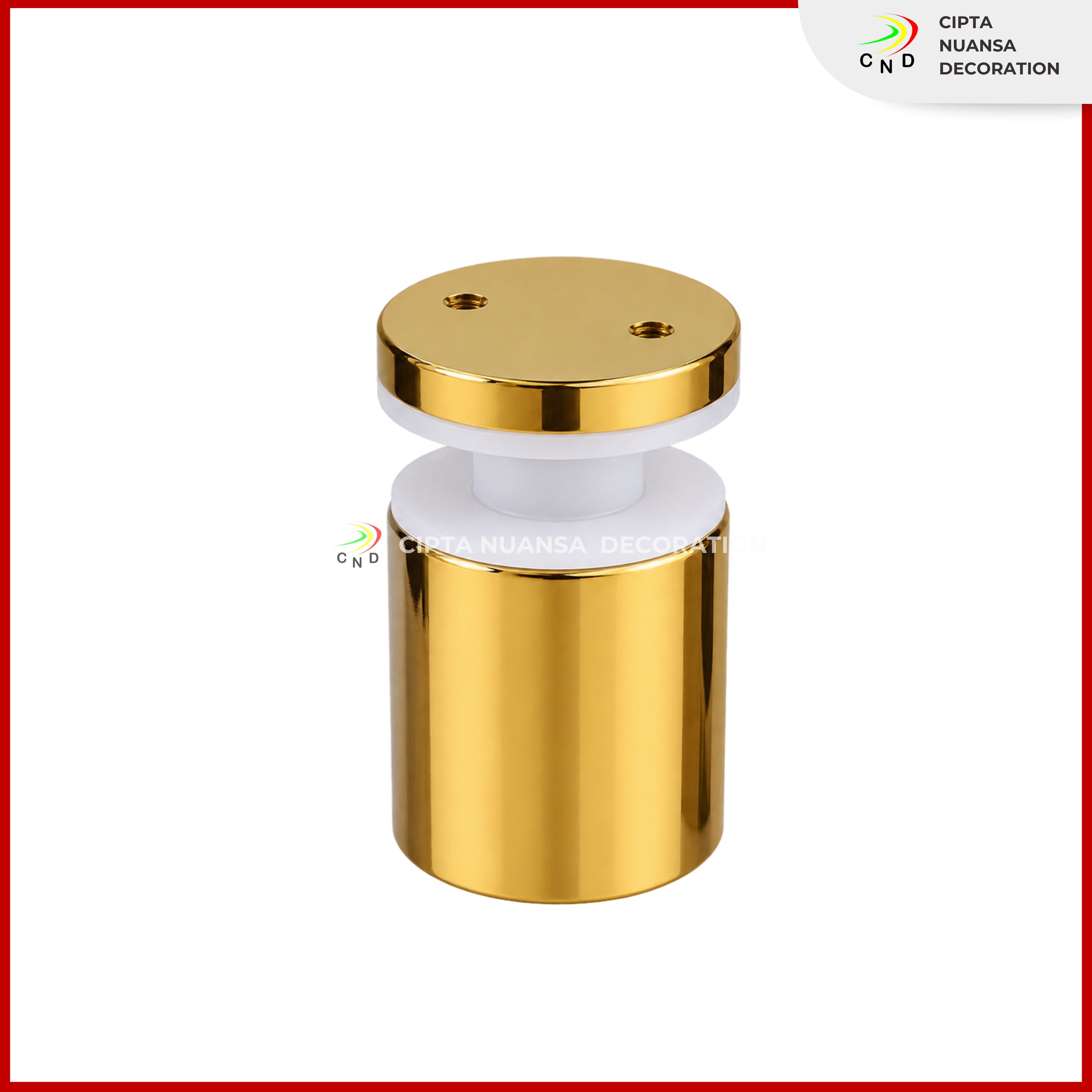 PIN GLASS GOLD