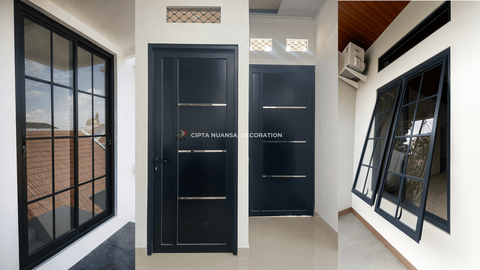 Pemasangan Pintu dan Jendela Aluminium